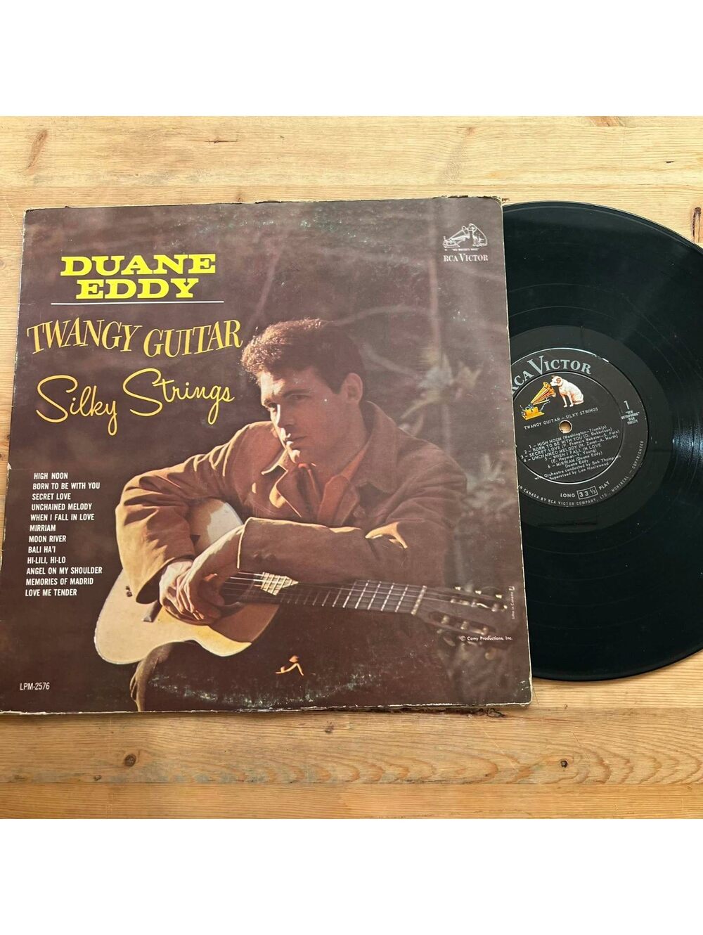 Duane Eddy - Twangy Guitar Silky String 33rpm VG+ VR20